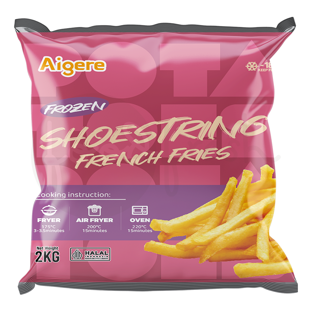 Aigere Shoestring Fries