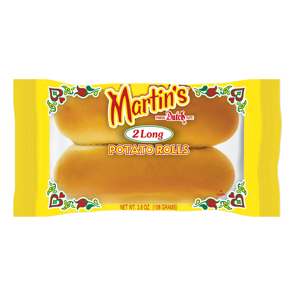Martin's 2-Pack Long Potato Rolls